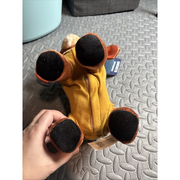 NWT Disneys Walk 'n Talk Valentino 11" Fainting Goat Plush From The Movie Wish - Picture 3 of 4